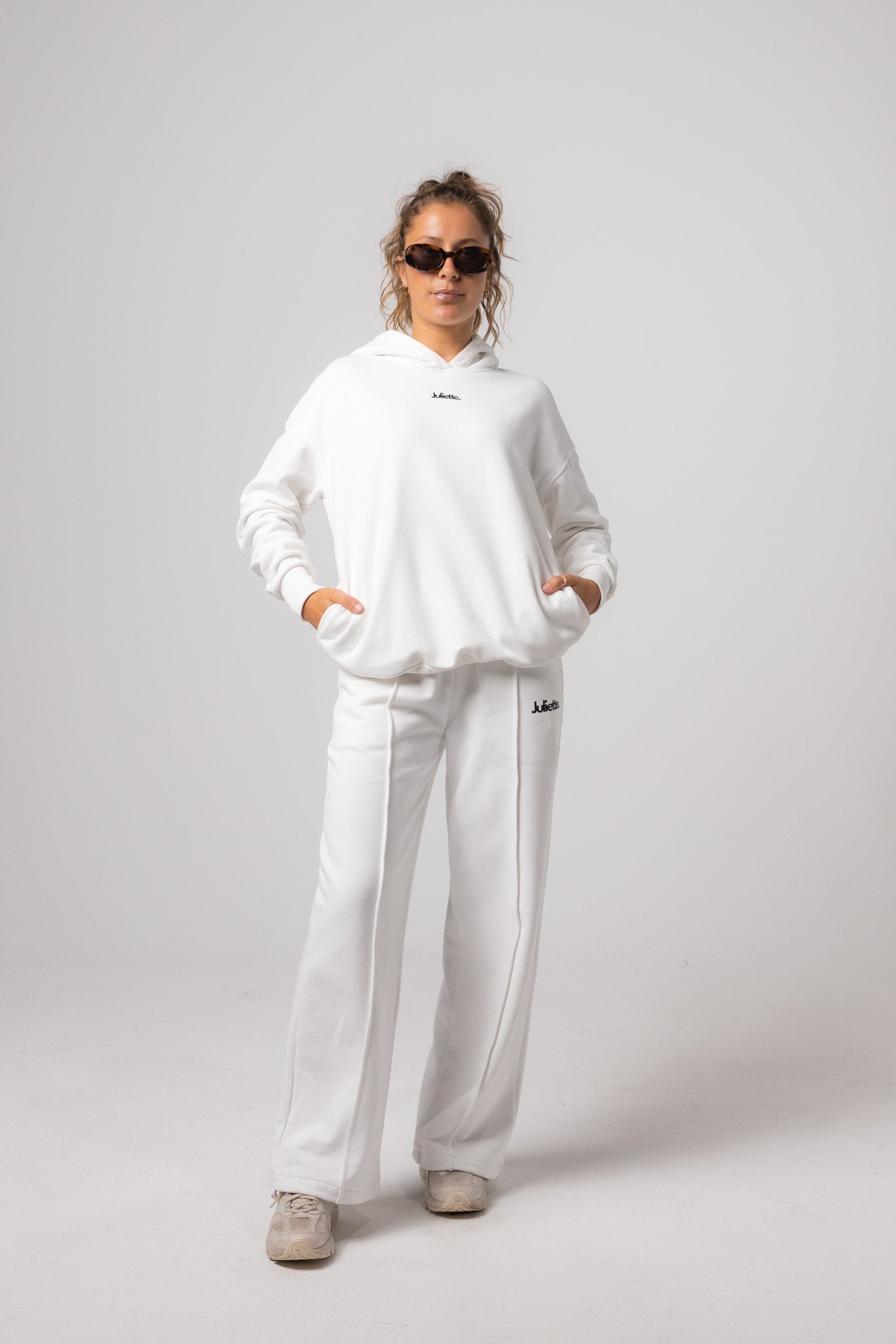 White Signature Trackies